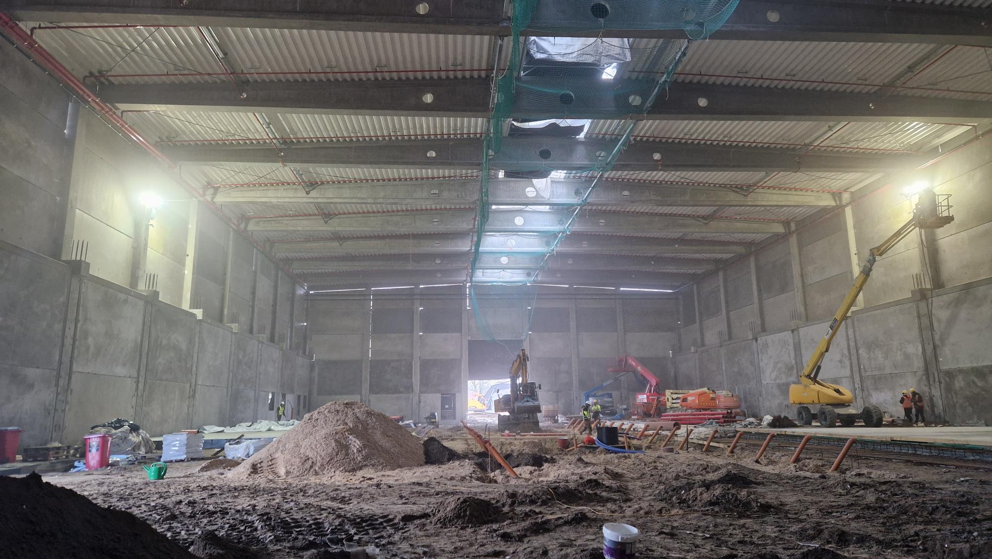New RDF hall at BYŚ Warsaw with innovative COMPOPLAN bioslurry system